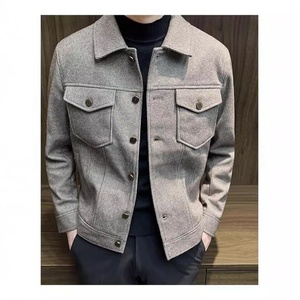 เสื้อแจ็คเก็ตคุณภาพสูงทรงสลิมฟิตสำหรับผู้ชายจากโรงงา<span class=keywords><strong>น</strong></span> รุ่นฤดูใบไม้ผลิและฤดูใบไม้ร่วง แฟ<span class=keywords><strong>ช</strong></span>ั่นเกาหลีปี 2025 สไตล์ Y2k รี<span class=keywords><strong>วิ</strong></span>วแฟชั่<span class=keywords><strong>น</strong></span>มากมาย ใช้งานได้หลากหลาย - Product Image 4