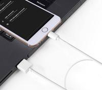 Câble de données USB iOS le plus récent de 1 m pour iPhone 7 8 X 11 12 13 14 Pro Max Plus, câble de charge de données, câble USB pour iPhone Xr, chargeur USB