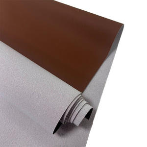 Tissu de <span class=keywords><strong>Cuir</strong></span> Synthétique PVC Imitation Napa Souple et Lisse, Grain Usine, pour Canapé, Chaise, Rembourrage de Meubles avec Tissu Tissé - Product Image 2