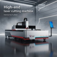 Machine de découpe laser à fibre industrielle CNC Raycus à plateforme unique 1,5 kW 3 kW 10 kW 12 kW 20 kW pour le métal