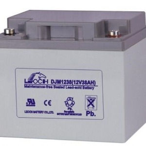 Leoch Djm1238 12V 38Ah Sealed Lead Acid <b>Battery</b> For <b>Ups</b> Power Backup - Product Image 1