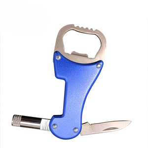 Mini đa chức năng mở chai LED ánh sáng Keychain với la bàn và dao nhỏ - Product Image 6