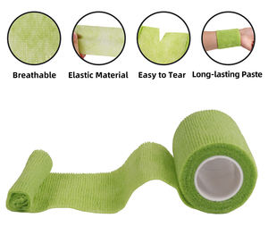 Envoltura <span class=keywords><strong>de</strong></span> cinta <span class=keywords><strong>de</strong></span> veterinario para mascotas, cinta <span class=keywords><strong>de</strong></span> <span class=keywords><strong>rap</strong></span> autoadherente, vendaje <span class=keywords><strong>de</strong></span> caballo para perros, cinta adhesiva elástica impresa, vendaje cohesivo flexible - Product Image 4