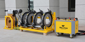 Hàn 180mm đến 450mm HDPE Fusion thợ hàn nhà máy mông Fusion thợ hàn <span class=keywords><strong>Poly</strong></span> ống nung chảy Máy wp450a - Product Image 4