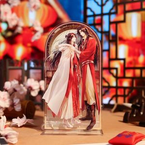 Cadre photo en acrylique personnalisé de qualité supérieure avec personnage de dessin animé, design double face, base transparente comme du cristal, pour la décoration de bureau, pour les collectionneurs - Product Image 4