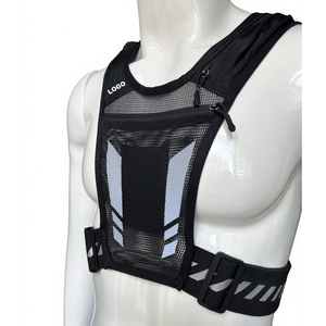 Neuankömmling Hot Sell Reflektierende Weste Lauf rucksack Weste Handy Brustgurt Tasche Leichte Lauf weste - Product Image 3