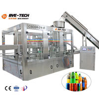 Machine de remplissage carbonatée actionnée par écran tactile de boissons Machine de remplissage automatique de boissons non alcoolisées de carbonate de gaz