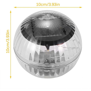 Lámpara Solar Flotante <span class=keywords><strong>para</strong></span> Piscina, Impermeable IP65, LED de Plástico, Multicolor, Lámpara de Agua Flotante <span class=keywords><strong>para</strong></span> Pecera o Estanque - Product Image 6