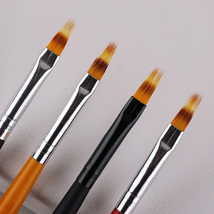 Pinceau à ongles dégradé ombré pour gel UV, stylo de dessin pour dégradé et lignes de dentelle, pinceau de manucure pour nail art - Product Image 1