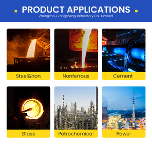 Castables Refractarios Tabulares de Corindón de Alto Rendimiento con 95% de Alúmina para Hornos Rotatorios de <span class=keywords><strong>Cemento</strong></span> - Product Image 3