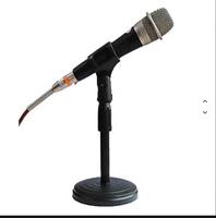 Supports de microphone de bureau professionnels en ABS, réglables et détachables, vente en gros d'usine OEM