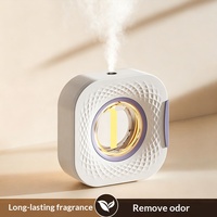 360 ° Diffuseur d'arômes rechargeable par pulvérisation, 50 ml, mini diffuseur d'huiles essentielles, diffuseur d'arômes portable sans eau