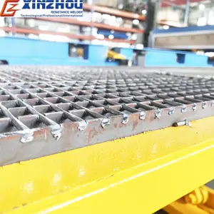 Weld Steel Grating Machine With Cheap Price Welded Serrated Bar Steel Grating Machine