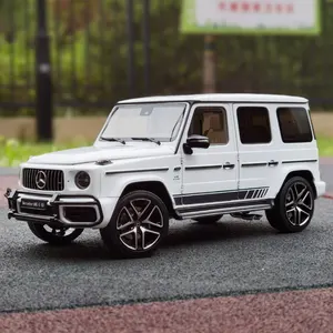 几乎真正的G63 AMG 2019 1:18 SUV合金全开车辆压铸模型汽车模型