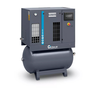 เครื่องอัดอากาศแบบสกรอลล์ไร้น้ำมัน Copco SF4 SF4S FF TM ขนาด 3.7 กิโลวัตต์ 5 แรงม้า 8 บาร์/116 ปอนด์ต่อตารางนิ้ว 10 บาร์/145 ปอนด์ต่อตารางนิ้ว - Product Image 6