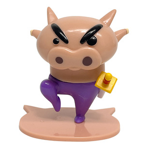 8 unids/set lindo Crayon <span class=keywords><strong>Shin</strong></span>-<span class=keywords><strong>Chan</strong></span> Buriburizaemon Anime figura película Teatro serie juguete muñeca regalo para niños juguetes 6 ~ 9cm - Product Image 3