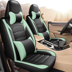 Coprisedili Universali in Pelle per SUV a 7 <span class=keywords><strong>Posti</strong></span>, Protezione Interna Completa, Traspiranti, Facili da Installare, Accessori Auto - Product Image 5