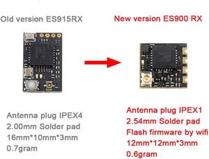 HAPPYMODEL ExpressLRS ELRS ES900TX ES900RX 915MHz/868MHz อลูมิเนียมโมดูลระยะไกลสำหรับ TX16S UAV โดรน - Product Image 4