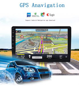 9inch phổ màn hình cảm ứng không dây Carplay Android Auto 2DIN đơn vị đứng đầu xe Đài phát thanh stereo DVD Player GPS Bluetooth HD 2 + 32GB - Product Image 5