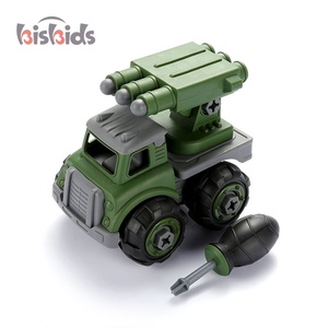 de montaje de vehículos educación tomar además coche de juguete con cohetes camion modelo - Product Image 2