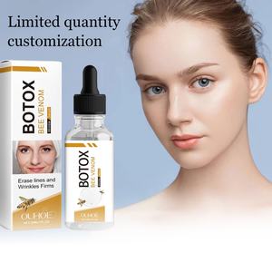 Pegatinas Personalizadas para Crema Contorno de Ojos con Veneno de Abeja, Bajo MOQ, Eliminador de Arrugas, Reduce Bolsas Bajo los Ojos - Product Image 1
