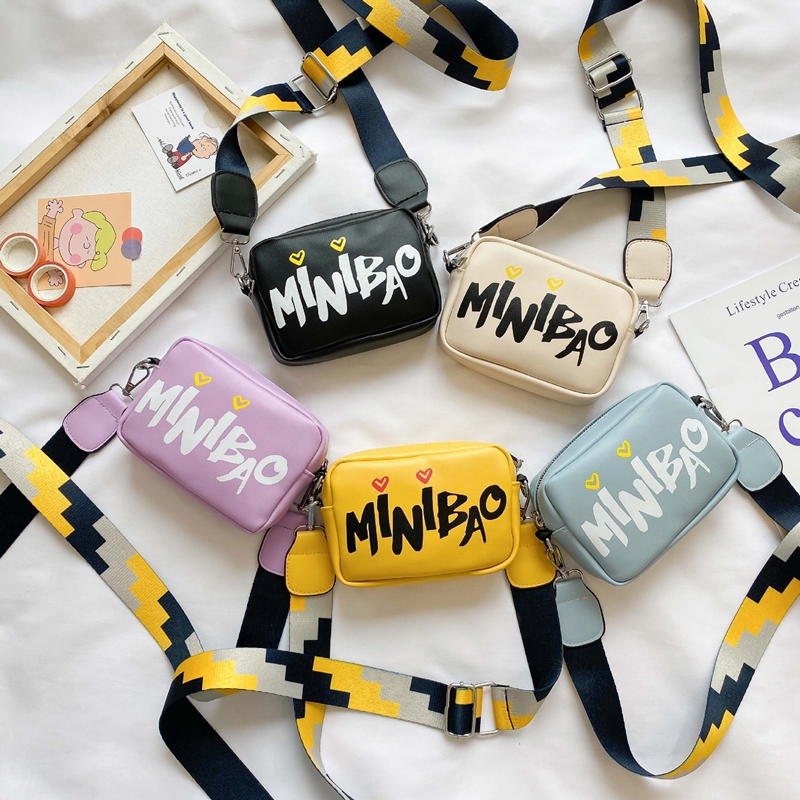 Новинка 2020, кошелек для девочек, детские картонные сумки с буквенным принтом, милые сумки, оптовая продажа кошельков