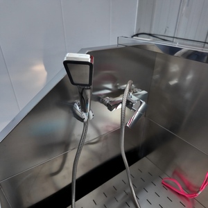 <span class=keywords><strong>Baignoire</strong></span> pour chien en acier inoxydable économique et écologique, <span class=keywords><strong>baignoire</strong></span> de nettoyage pour animaux de compagnie en stock pour l'entretien des chiens - Product Image 2