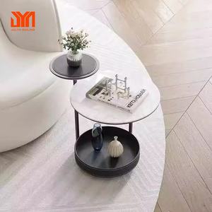 Meuble de salon <span class=keywords><strong>JYN</strong></span> meuble TV Table basse en ardoise Table basse combinée Table d'angle - Product Image 3