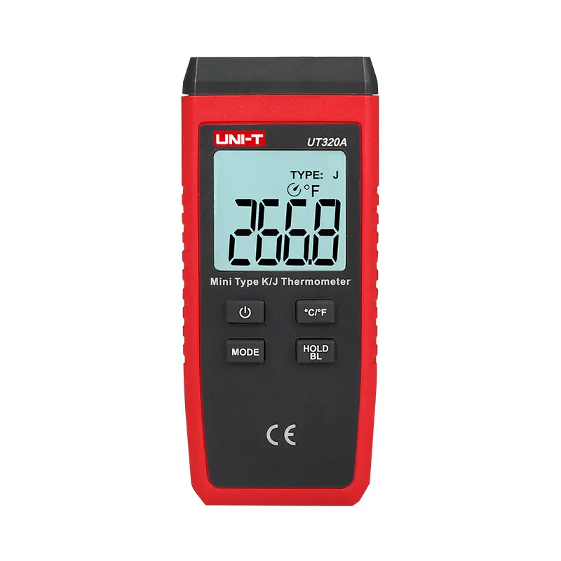 UT320A UT320D tek çift kanallı İletişim dijital termometreler K tipi sıcaklık probu ile