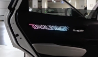 Lumière ambiante dynamique pour l'intérieur de la voiture, style traînée d'étoiles, symphonie arc-en-ciel, pour Renault Koleos (2017-2021)