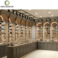 Présentoir de Maquillage pour Magasin de Cosmétiques, Vitrine Moderne pour Cosmétiques, Meuble de Présentation pour Vernis à Ongles, Vitrine de Parfums