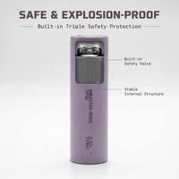 INR21700 50SG 5000mAh Sel Lithium dengan Tingkat Pengosongan Tinggi untuk Alat Tenaga Tanpa Kabel Industri dan Drone Profesional