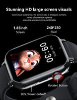 Reloj Inteligente para Niños con Tarjeta SIM 4G, Pantalla Táctil IPS, Control por Aplicación, Resistente al Agua, Videollamada, Alarma SOS, Reloj Despertador, Posicionamiento LT38