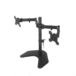 Có thể điều chỉnh cao cấp màn hình bàn núi kép màn hình đứng với 90 độ nghiêng & xoay 2 cánh tay có thể điều chỉnh New & sản phẩm Chứng Khoán - Product Image 5