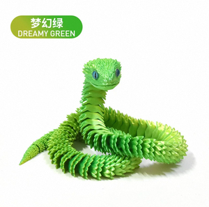 Hot bán 3D linh hoạt rắn đồ chơi sáng tạo rồng Quà Tặng thể thao & Giải trí sản phẩm 3D in mô hình - Product Image 4