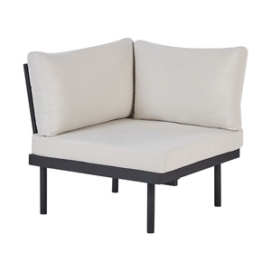 AJUNION Mobilier en aluminium <span class=keywords><strong>Canapé</strong></span> sectionnel en forme <span class=keywords><strong>de</strong></span> L Ensemble <span class=keywords><strong>de</strong></span> <span class=keywords><strong>jardin</strong></span> à cadre KD 4 pièces Mobilier d'extérieur en bois Ensemble <span class=keywords><strong>de</strong></span> salon <span class=keywords><strong>de</strong></span> <span class=keywords><strong>canapé</strong></span> d'angle - Product Image 5