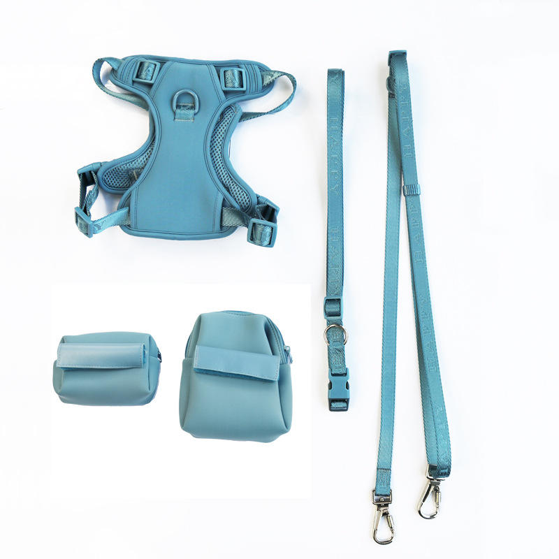 blue five-piece suit