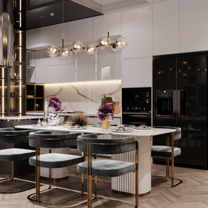 ตู้ครัวสำเร็จรูปไม้เนื้อแข็งทันสมัยพร้อมอ่างล้างจาน โซลูชั่นครัวครบวงจรสำหรับห้องน้ำ อินโดนีเซีย - Product Image 6