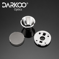 Réflecteurs de qualité professionnelle: projecteur de surface argent blanc or et mini lentille réflecteur de projecteur pour luminaires à LED