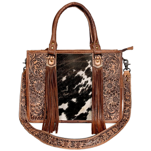 Sacs à main pour femmes en cuir véritable bohème haut de gamme personnalisables avec paillettes imperméables Fermeture éclair Portefeuille - Product Image 6