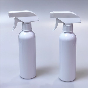 Popular 300ml 500ml Plastic Cylinder Bottle with Trigger Sprayer <strong>Brown</strong> Green Blue for <strong>Hair</strong> Care and Facial <strong>Toner</strong> - Product Image 4