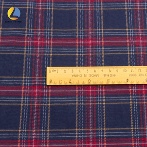 Nuovo tessuto di moda <span class=keywords><strong>21S</strong></span> tessuto <span class=keywords><strong>a</strong></span> quadretti 100% cotone tinto in tessuto <span class=keywords><strong>a</strong></span> quadri semplici per indumento camicie leggere 150gsm ragazzi ragazze - Product Image 3