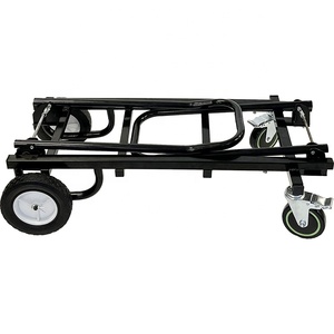 8 in1 Brennholz-Lager regal Rolling <span class=keywords><strong>Firewood</strong></span> Log Carrier Cart Erweiterbarer Cabrio-Handwagen - Product Image 2