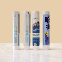 Envases de Tubo para Alimentos para Mascotas de Aluminio y Plástico Personalizados al por Mayor, Tapa de Rosca, Impresión UV Ecológica, Diámetro de 12.7-35 mm, Personalizado