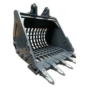 건설 도구 및 장비 맞춤형 굴삭기 그리드 버킷 체 버킷 바위 스켈레톤 버킷