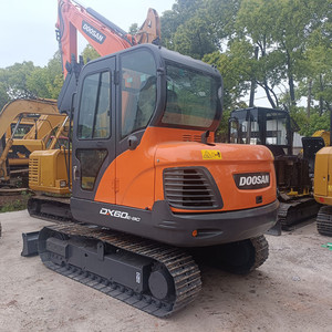 รถขุดมือสอง DOOSAN DX60-9C 6 ตัน เครื่องยนต์ยันม่าร์ ปั๊มไฮดรอลิก Doosan Mottrol มอเตอร์วาล์ว KYB ใช้งานมาแล้ว 1200-2000 ชั่วโมง สภาพ 90% ใหม่ 0.26 เมตร - Product Image 3