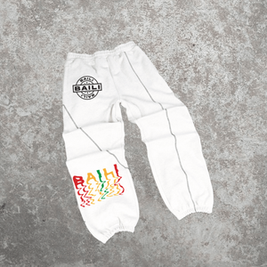 Pantalon de survêtement écologique délavé à la mode vintage avec logo personnalisé pour hommes - Product Image 2