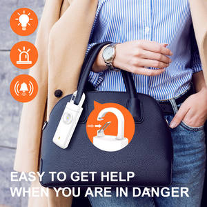 Alarma DE EMERGENCIA SOS Girl Scream Anti Wolf, alarma de seguridad recargable, alarma de pánico de seguridad Personal con llavero - Product Image 4