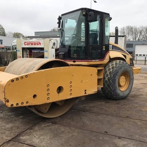 Вибрационный каток Caterpillar б/у CS583 CS683, дорожный компактор CS683e, цена - Product Image 5