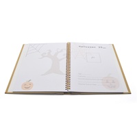 Impresión Profesional Personalizada, Cubierta de Cuero PU, Plástico PVC, Libro de Bebé, Cuaderno, Agenda Personalizada